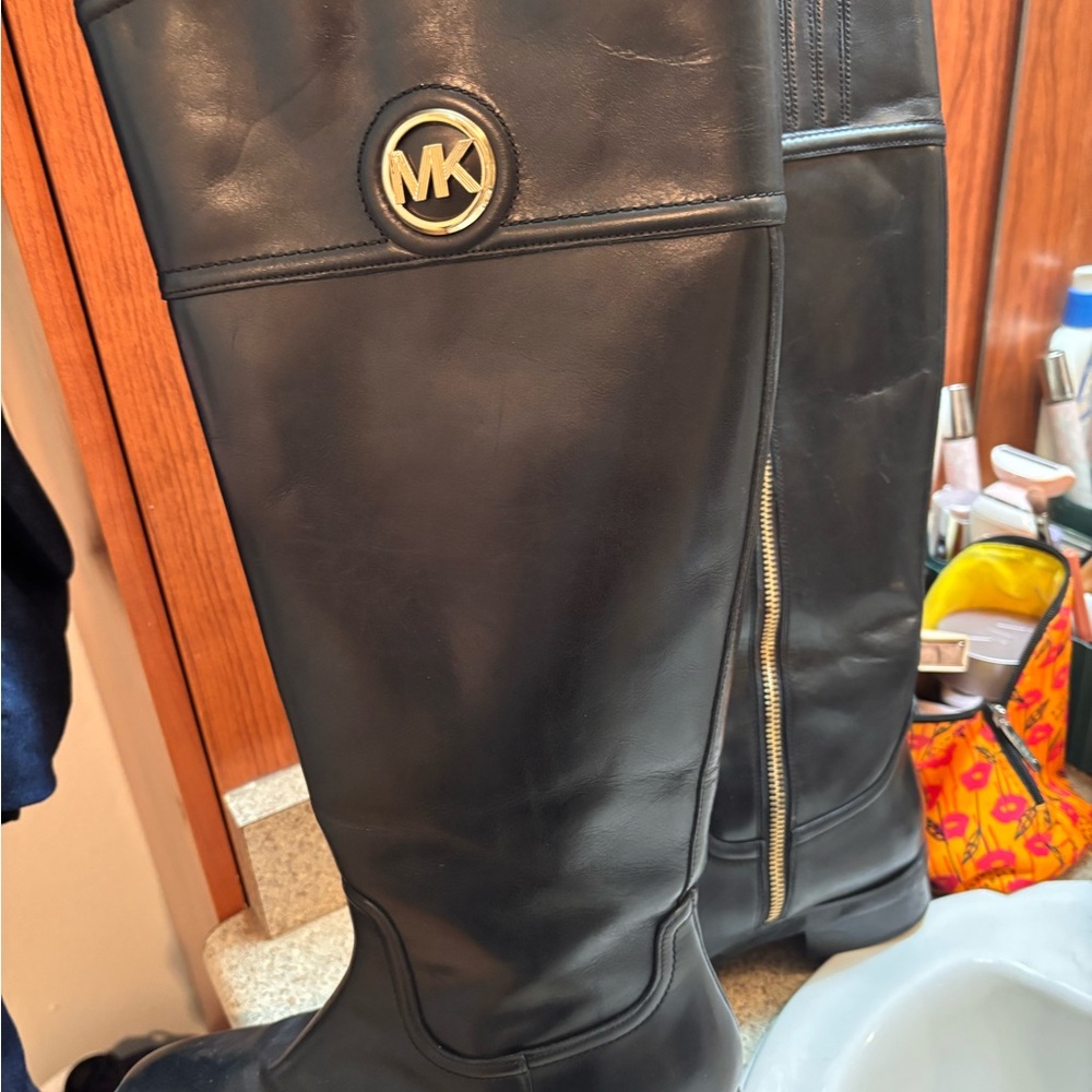 Michael Kors Black Winter & Rain Boots